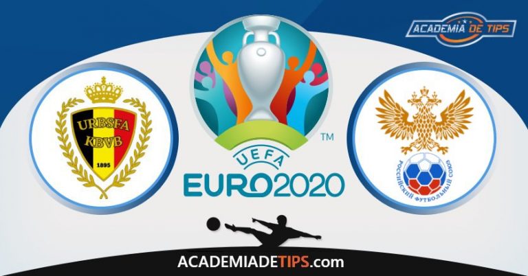 Bélgica vs Rússia, Prognóstico, Analise e Apostas - Euro 2020