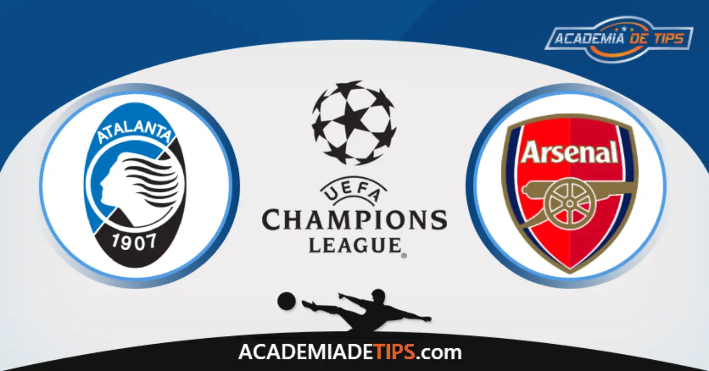 Banner Champions League: Apostas Atalanta vs Arsenal